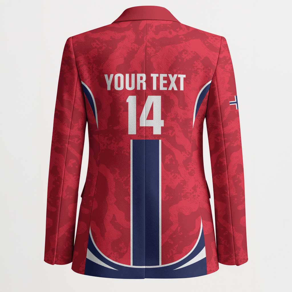Custom Norway Football Blazer 2026 Come On Norge - Wonder Print Shop