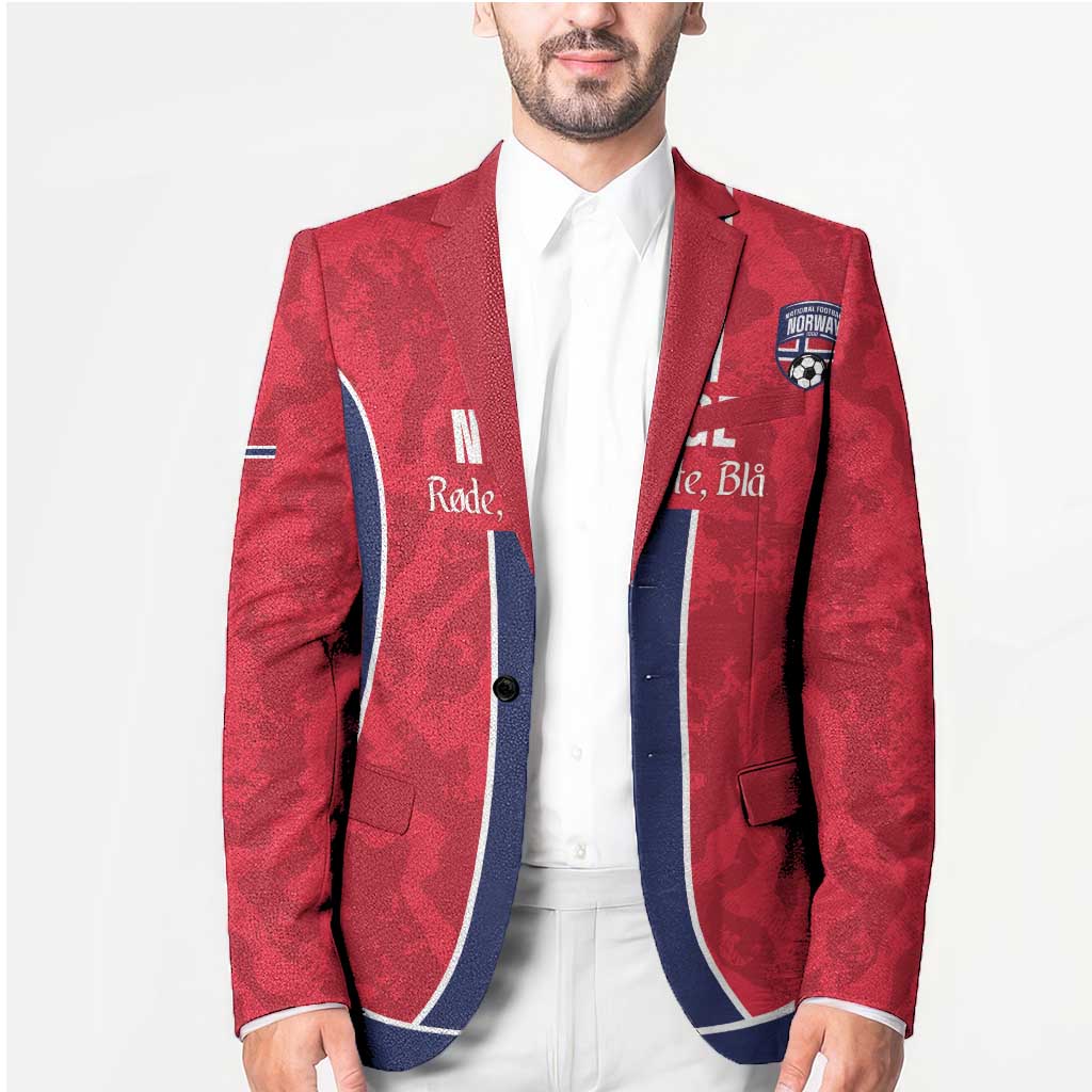 Custom Norway Football Blazer 2026 Come On Norge - Wonder Print Shop