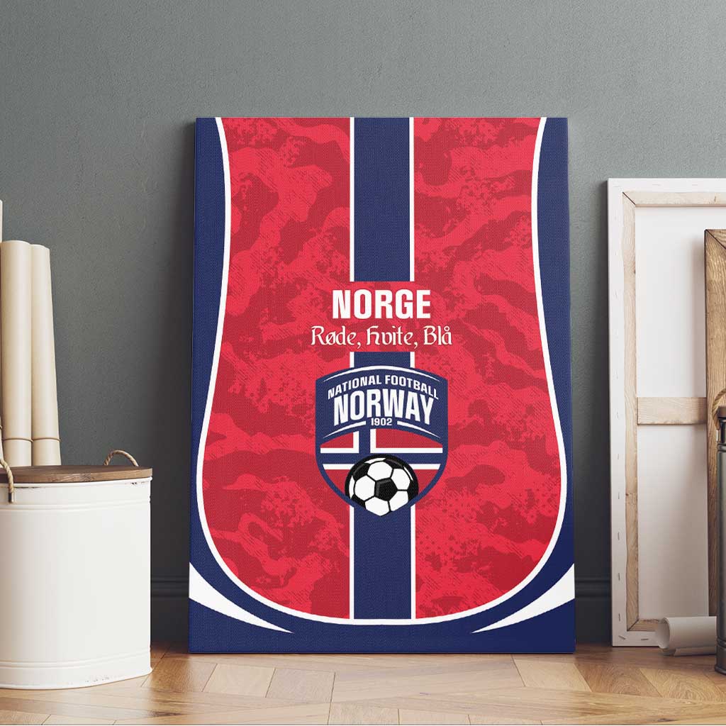 Norway Football Canvas Wall Art 2026 Come On Norge - Wonder Print Shop