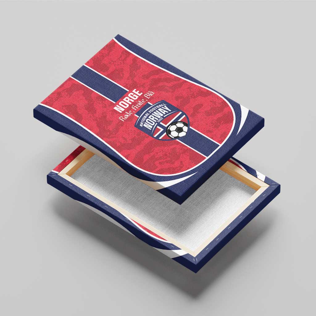 Norway Football Canvas Wall Art 2026 Come On Norge - Wonder Print Shop