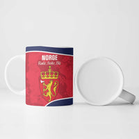 Custom Norway Football Ceramic Mug 2026 Come On Norge - Wonder Print Shop