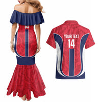 Custom Norway Football Couples Matching Mermaid Dress and Hawaiian Shirt 2026 Come On Norge - Wonder Print Shop