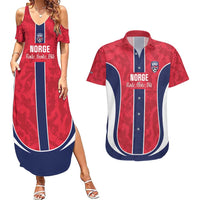 Custom Norway Football Couples Matching Summer Maxi Dress and Hawaiian Shirt 2026 Come On Norge - Wonder Print Shop