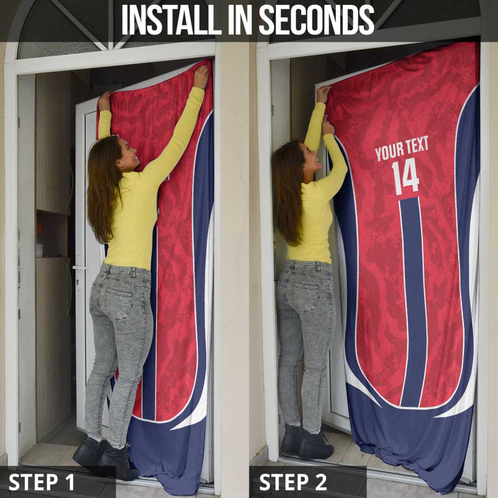 Custom Norway Football Door Cover 2026 Come On Norge - Wonder Print Shop