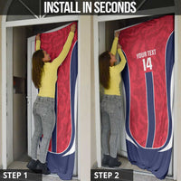 Custom Norway Football Door Cover 2026 Come On Norge - Wonder Print Shop