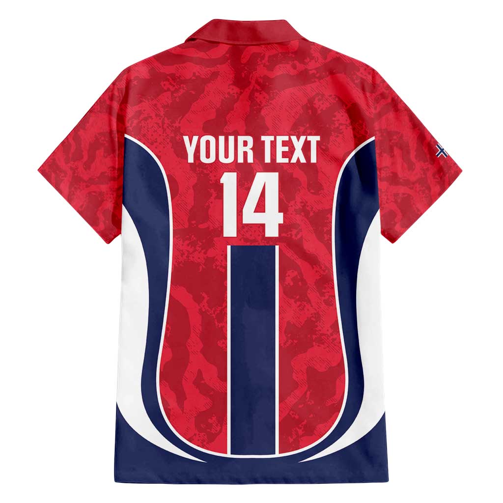 Custom Norway Football Family Matching Puletasi and Hawaiian Shirt 2026 Come On Norge - Wonder Print Shop