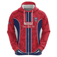 Custom Norway Football Hoodie 2026 Come On Norge - Wonder Print Shop