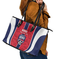 Norway Football Leather Tote Bag 2026 Come On Norge - Wonder Print Shop