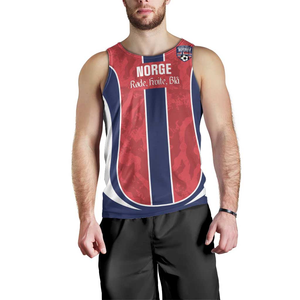 Custom Norway Football Men Tank Top 2026 Come On Norge - Wonder Print Shop