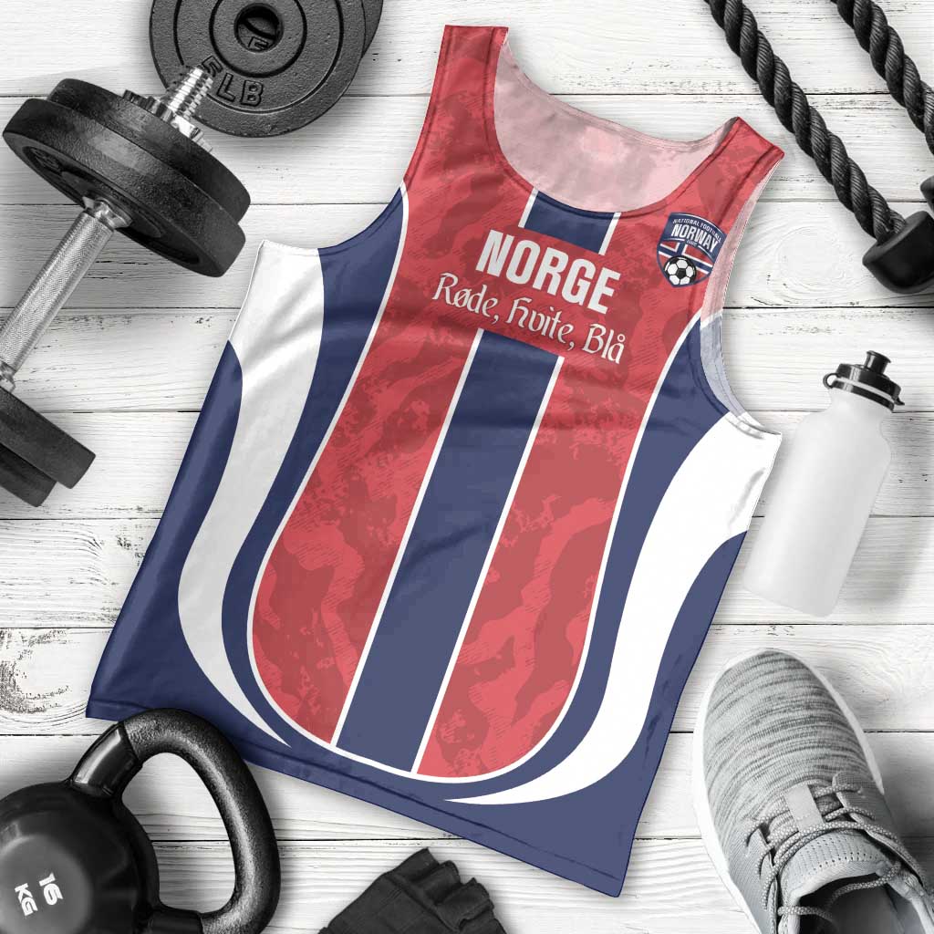 Custom Norway Football Men Tank Top 2026 Come On Norge - Wonder Print Shop