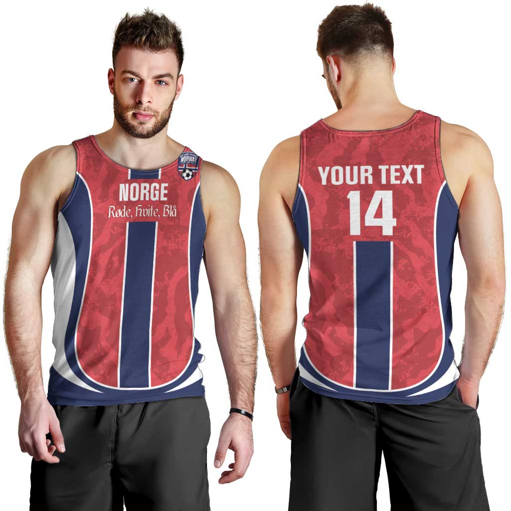 Custom Norway Football Men Tank Top 2026 Come On Norge - Wonder Print Shop