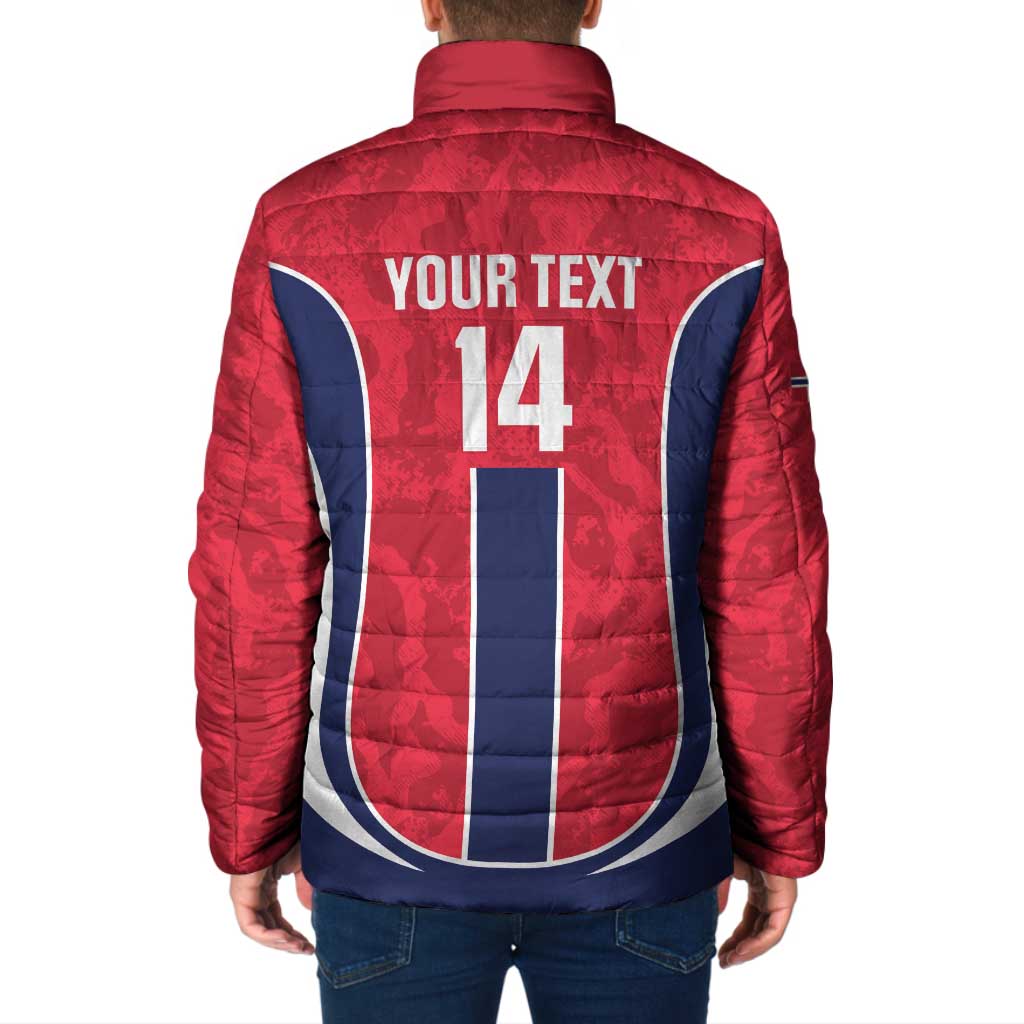 Custom Norway Football Padded Jacket 2026 Come On Norge - Wonder Print Shop