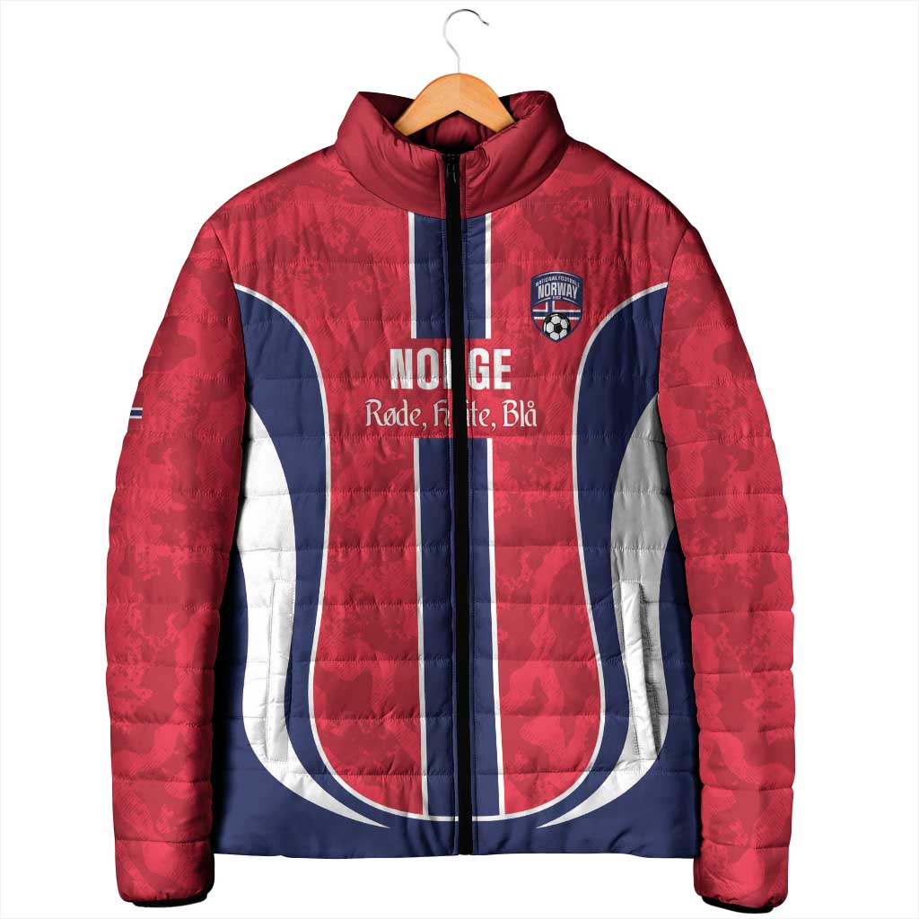 Custom Norway Football Padded Jacket 2026 Come On Norge - Wonder Print Shop