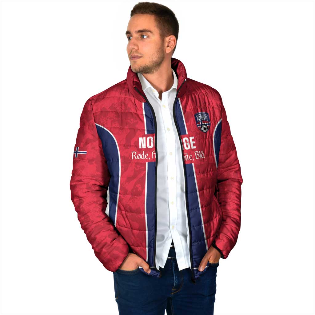 Custom Norway Football Padded Jacket 2026 Come On Norge - Wonder Print Shop