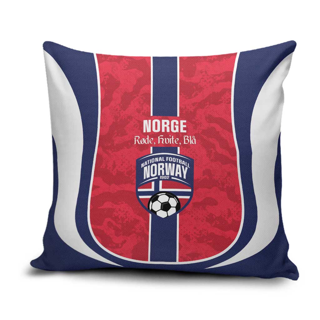 Norway Football Pillow Cover 2026 Come On Norge - Wonder Print Shop