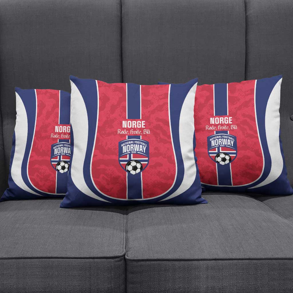 Norway Football Pillow Cover 2026 Come On Norge - Wonder Print Shop