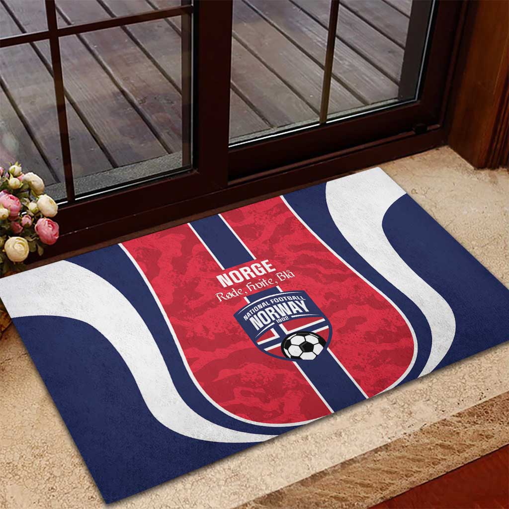 Norway Football Rubber Doormat 2026 Come On Norge - Wonder Print Shop