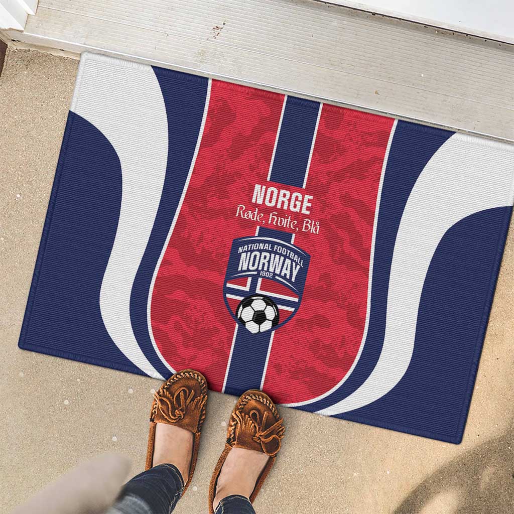 Norway Football Rubber Doormat 2026 Come On Norge - Wonder Print Shop