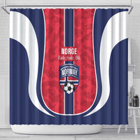Norway Football Shower Curtain 2026 Come On Norge - Wonder Print Shop