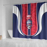 Norway Football Shower Curtain 2026 Come On Norge - Wonder Print Shop