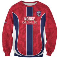 Custom Norway Football Sweatshirt 2026 Come On Norge - Wonder Print Shop