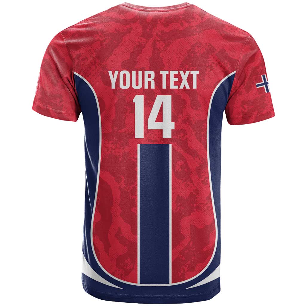 Custom Norway Football T Shirt 2026 Come On Norge - Wonder Print Shop