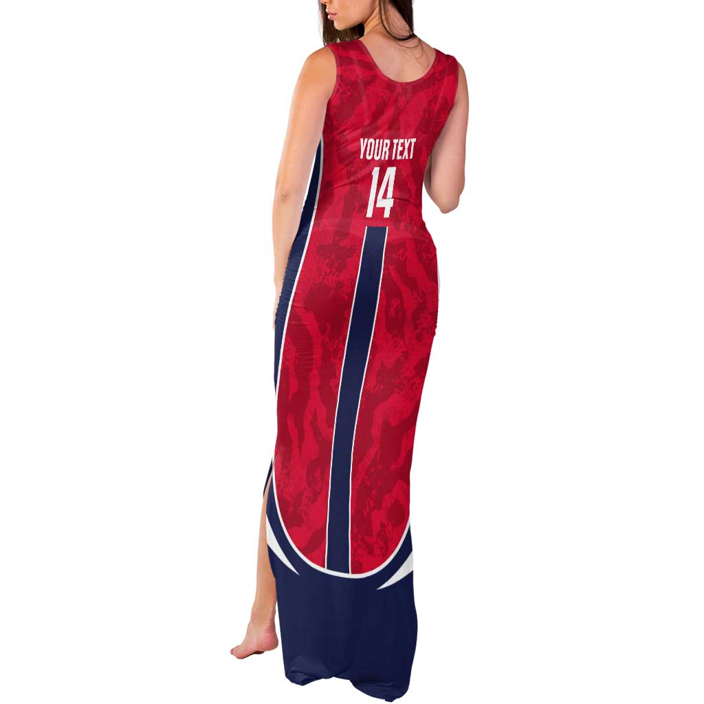 Custom Norway Football Tank Maxi Dress 2026 Come On Norge - Wonder Print Shop