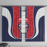 Norway Football Window Curtain 2026 Come On Norge - Wonder Print Shop