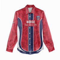 Custom Norway Football Women Casual Shirt 2026 Come On Norge - Wonder Print Shop