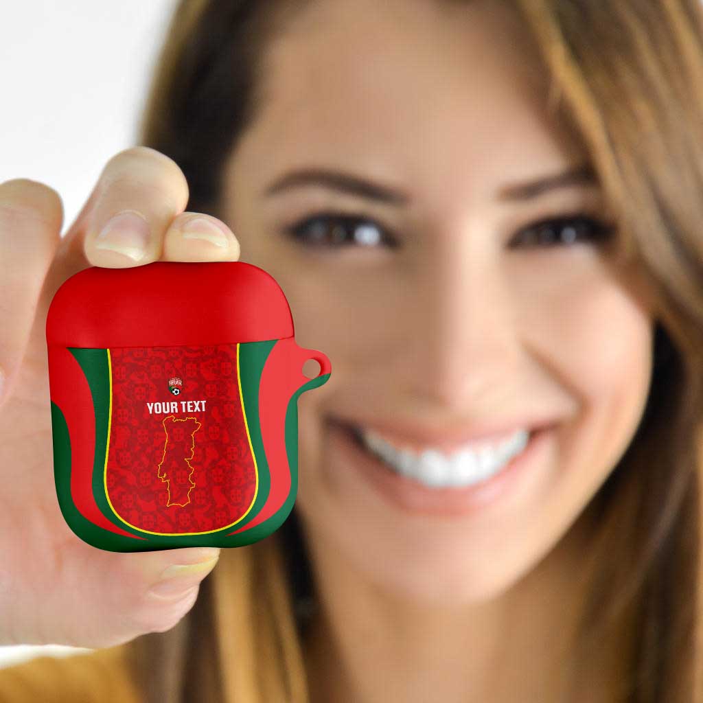 Custom Portugal Football AirPods Case 2026 Come On Selecao das Quinas - Red - Wonder Print Shop
