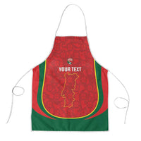 Custom Portugal Football Apron 2026 Come On Selecao das Quinas - Red - Wonder Print Shop