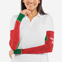 Custom Portugal Football Arm Sleeves 2026 Come On Selecao das Quinas - Red - Wonder Print Shop