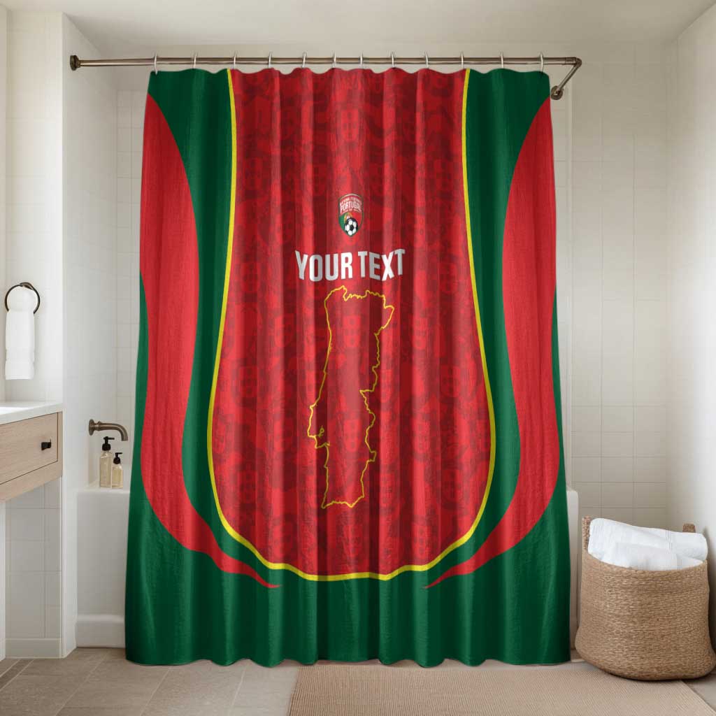 Custom Portugal Football Bathroom Set 2026 Come On Selecao das Quinas - Red - Wonder Print Shop