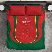 Custom Portugal Football Bedding Set 2026 Come On Selecao das Quinas - Red - Wonder Print Shop
