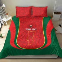 Custom Portugal Football Bedding Set 2026 Come On Selecao das Quinas - Red - Wonder Print Shop