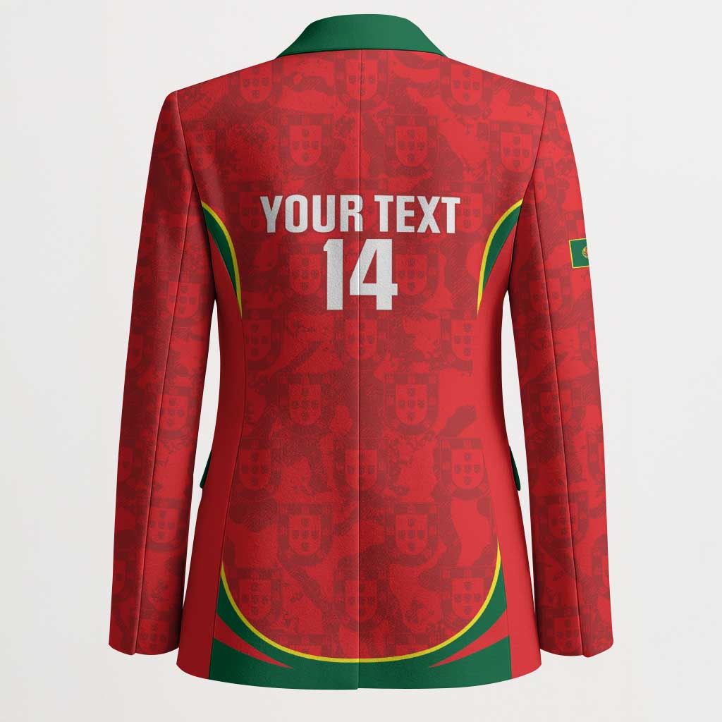 Custom Portugal Football Blazer 2026 Come On Selecao das Quinas - Red - Wonder Print Shop