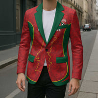 Custom Portugal Football Blazer 2026 Come On Selecao das Quinas - Red - Wonder Print Shop