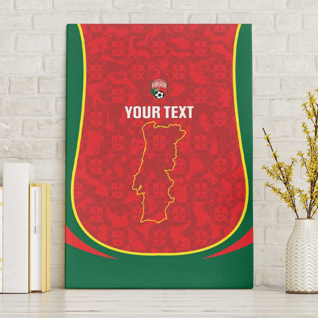 Custom Portugal Football Canvas Wall Art 2026 Come On Selecao das Quinas - Red - Wonder Print Shop