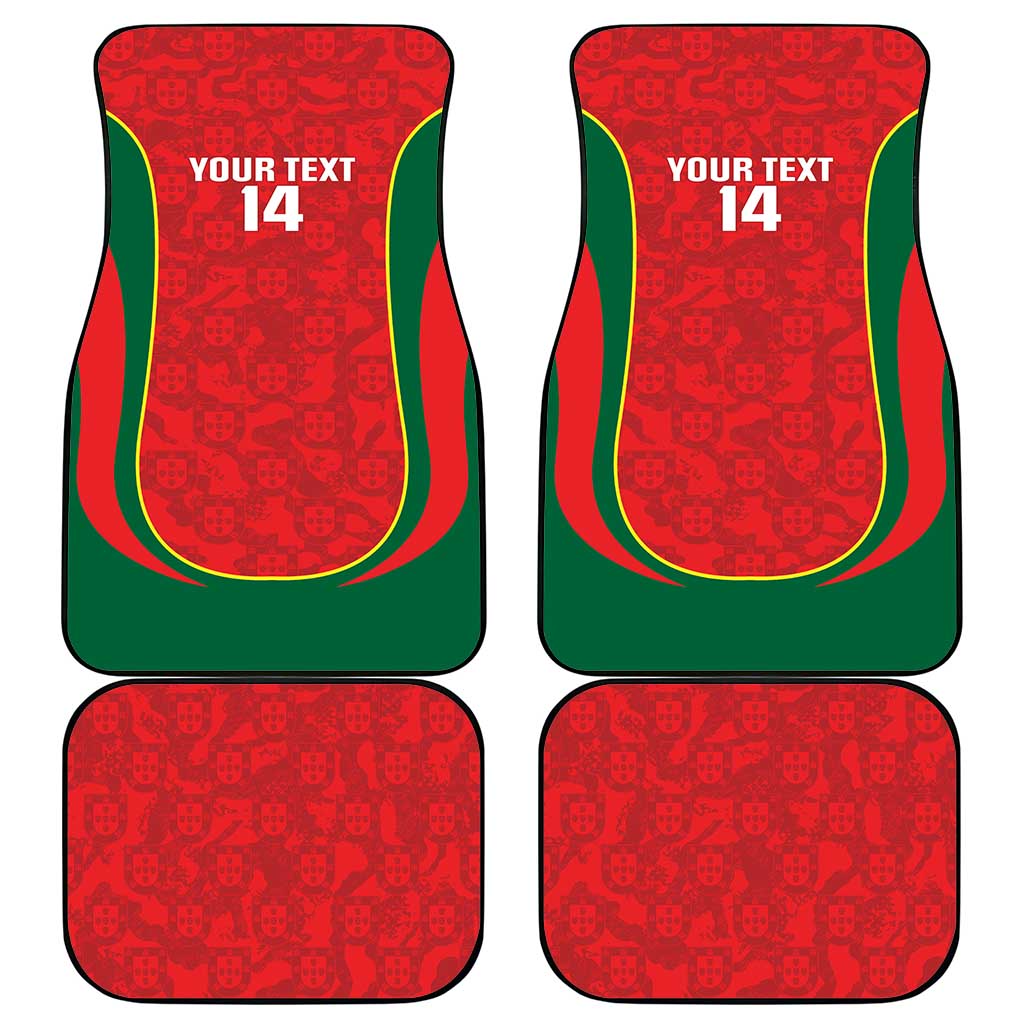 Custom Portugal Football Car Mats 2026 Come On Selecao das Quinas - Red - Wonder Print Shop