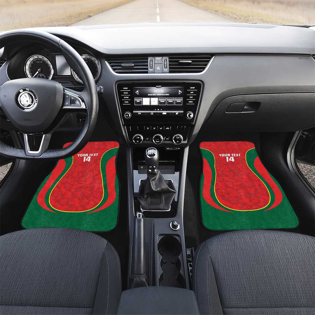 Custom Portugal Football Car Mats 2026 Come On Selecao das Quinas - Red - Wonder Print Shop
