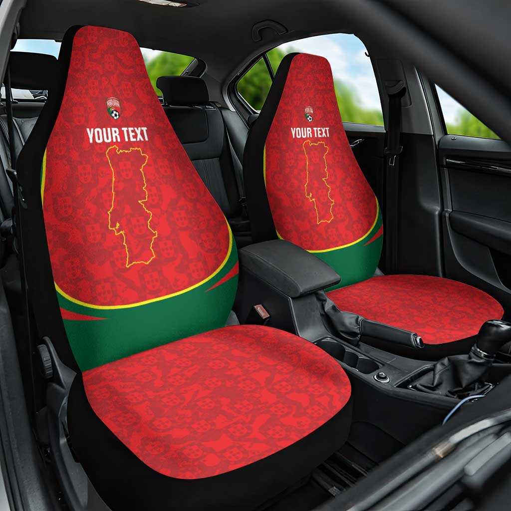 Custom Portugal Football Car Seat Cover 2026 Come On Selecao das Quinas - Red - Wonder Print Shop