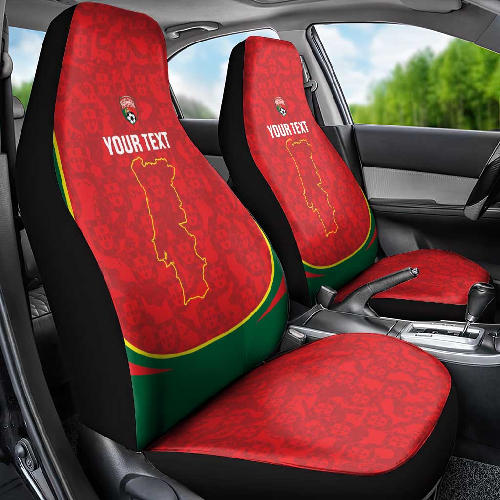 Custom Portugal Football Car Seat Cover 2026 Come On Selecao das Quinas - Red - Wonder Print Shop