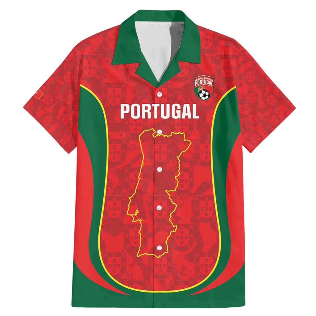 Custom Portugal Football Family Matching Mermaid Dress and Hawaiian Shirt 2026 Come On Selecao das Quinas - Red - Wonder Print Shop