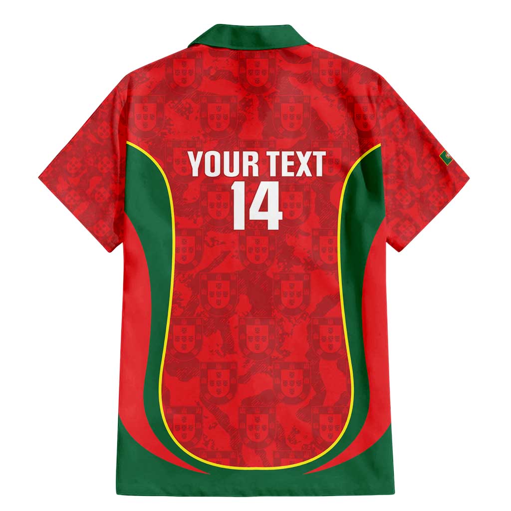 Custom Portugal Football Family Matching Mermaid Dress and Hawaiian Shirt 2026 Come On Selecao das Quinas - Red - Wonder Print Shop