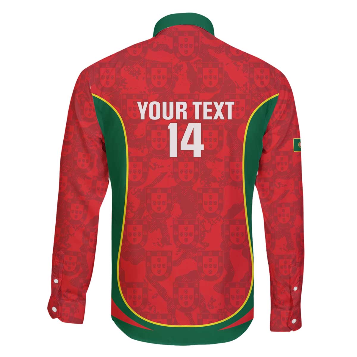 Custom Portugal Football Family Matching Off The Shoulder Long Sleeve Dress and Hawaiian Shirt 2026 Come On Selecao das Quinas - Red - Wonder Print Shop