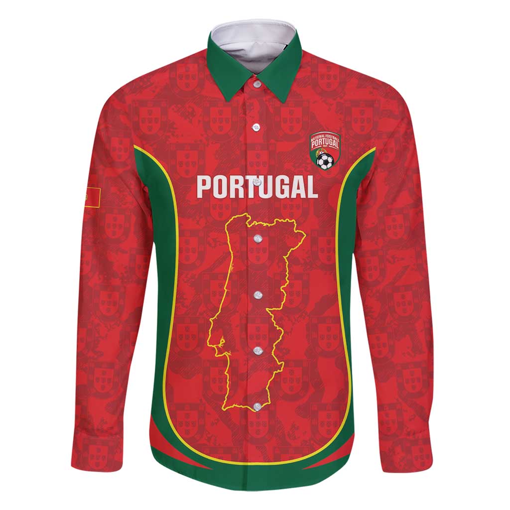 Custom Portugal Football Family Matching Off Shoulder Short Dress and Hawaiian Shirt 2026 Come On Selecao das Quinas - Red - Wonder Print Shop