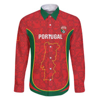 Custom Portugal Football Family Matching Off Shoulder Short Dress and Hawaiian Shirt 2026 Come On Selecao das Quinas - Red - Wonder Print Shop