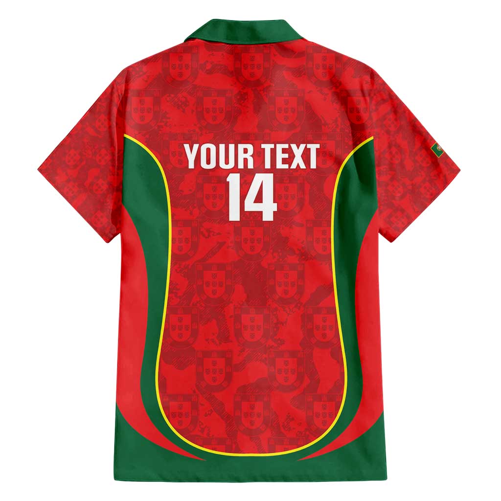 Custom Portugal Football Hawaiian Shirt 2026 Come On Selecao das Quinas - Red - Wonder Print Shop