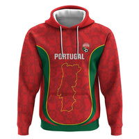 Custom Portugal Football Hoodie 2026 Come On Selecao das Quinas - Red - Wonder Print Shop