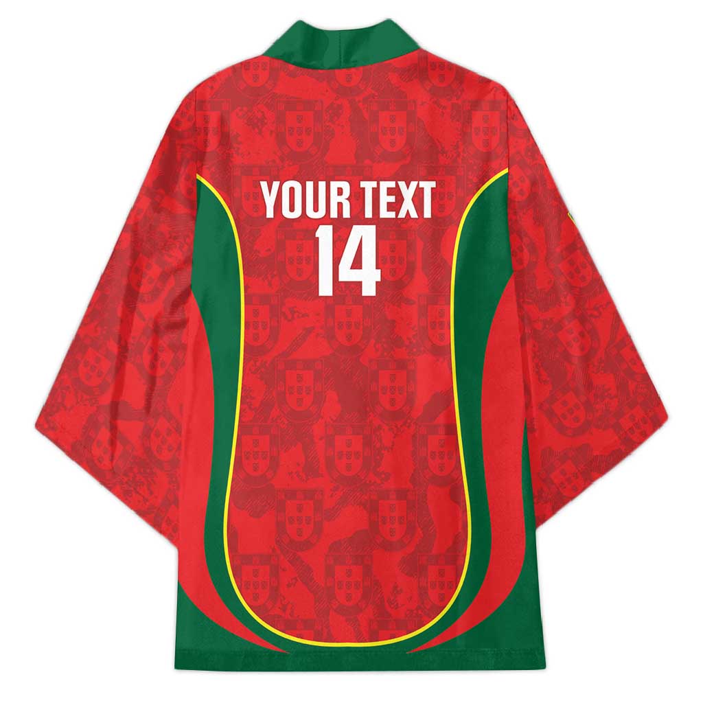 Custom Portugal Football Kimono 2026 Come On Selecao das Quinas - Red - Wonder Print Shop